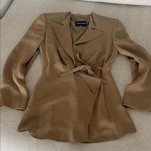 Giorgio Armani Women's Brown Blazer